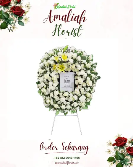 Krans Bunga Duka Sanja